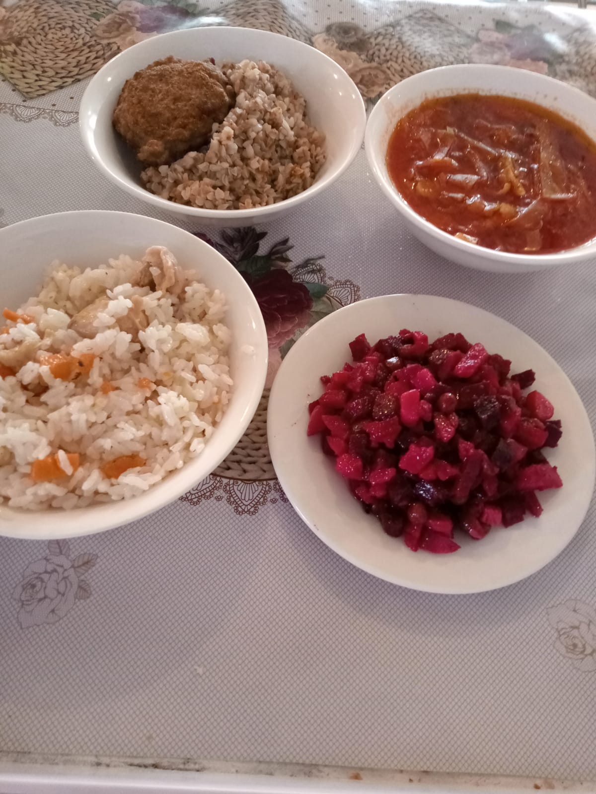 Меню Столовая