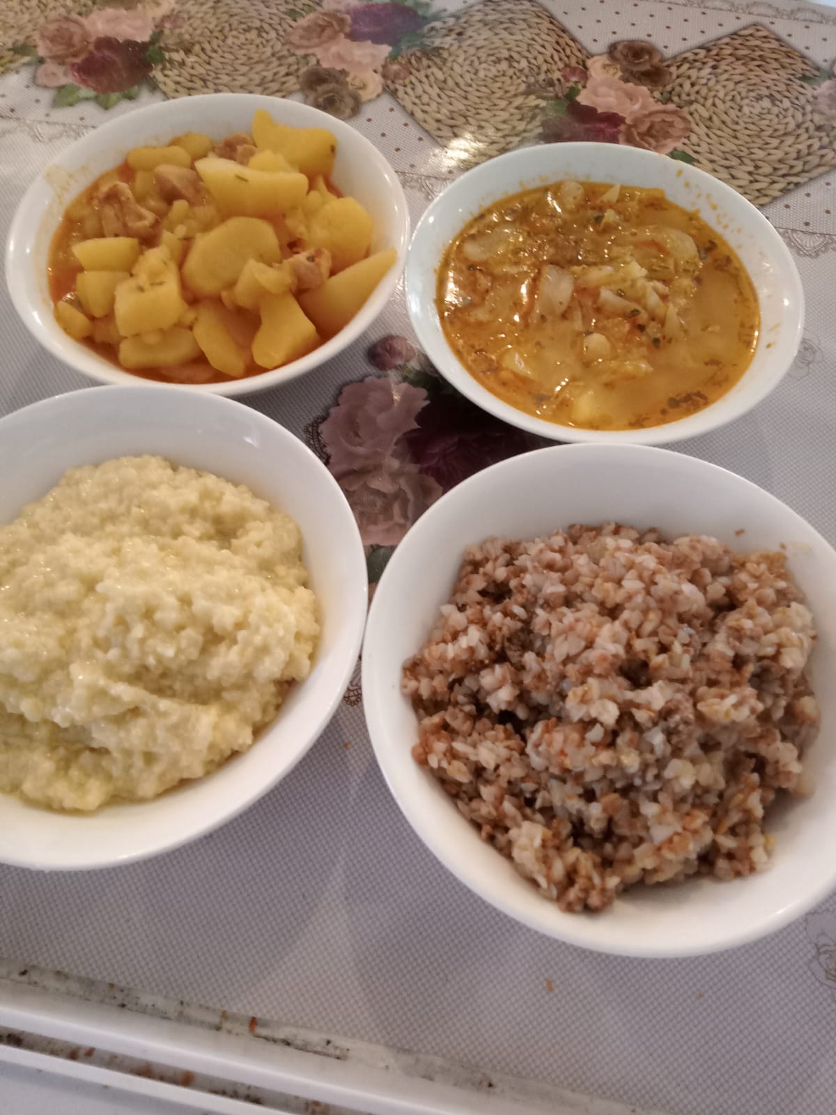 Меню Столовая