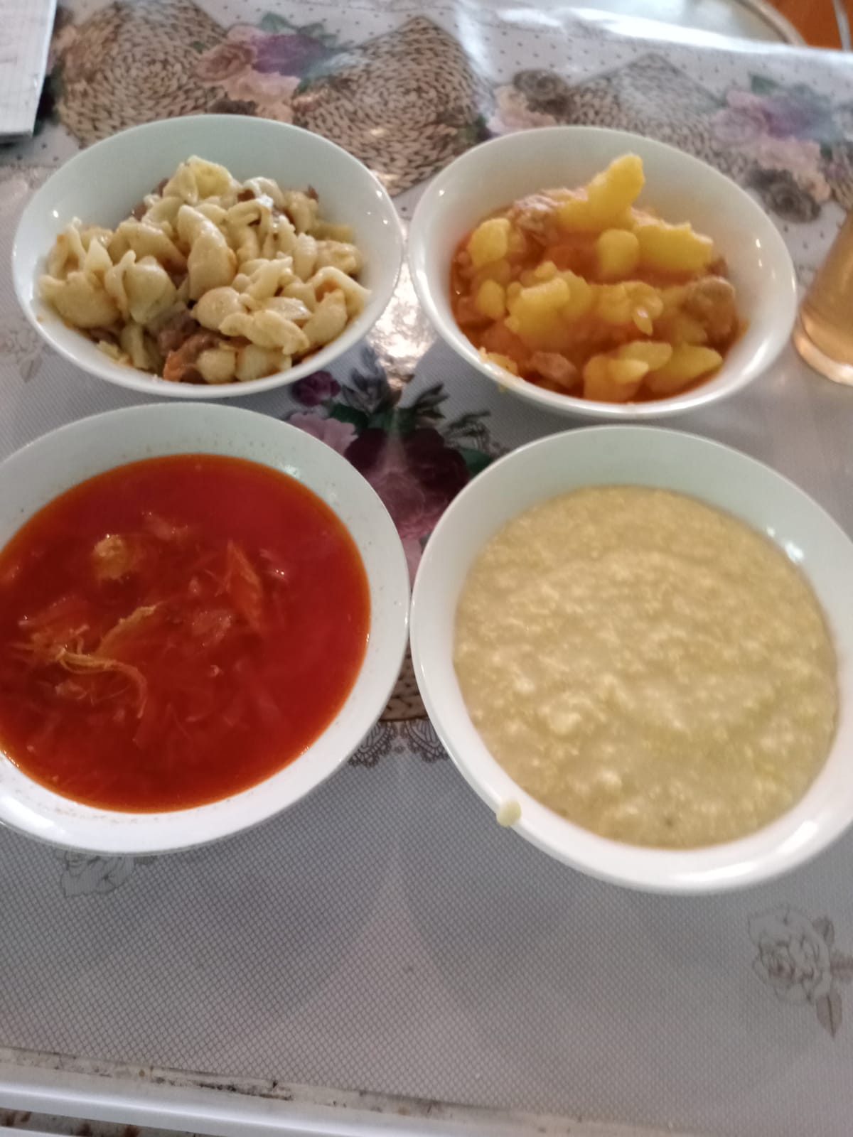 Меню Столовая
