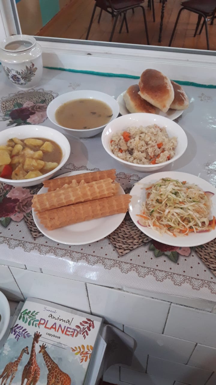 Меню Столовая