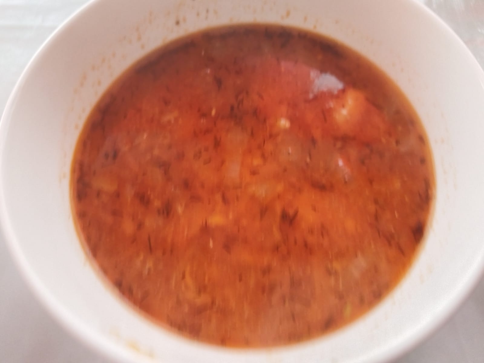 Меню столовая