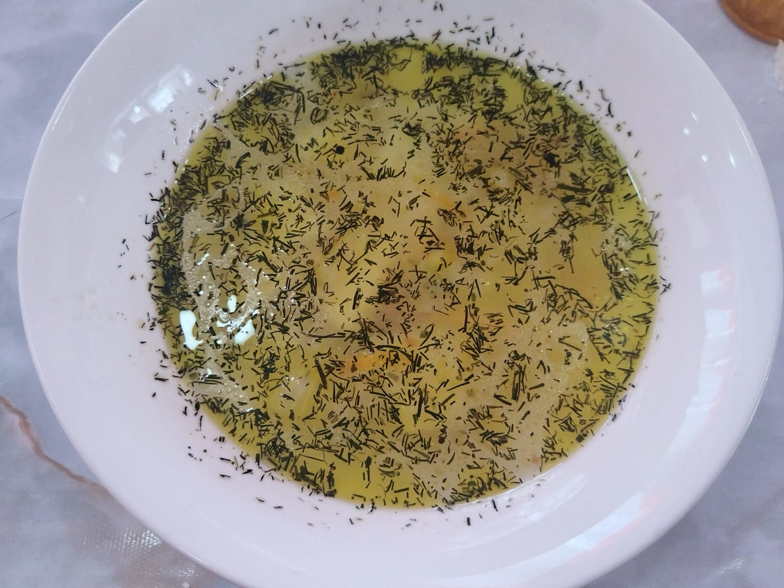 Меню столовая